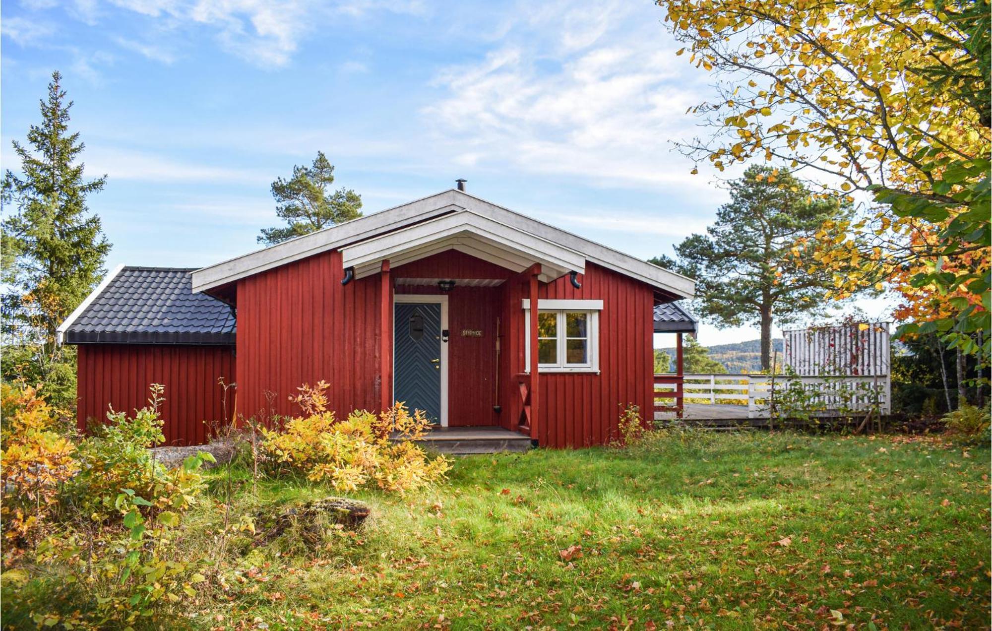 Beautiful Home In Aros With Kitchen Fagerstrand Bagian luar foto